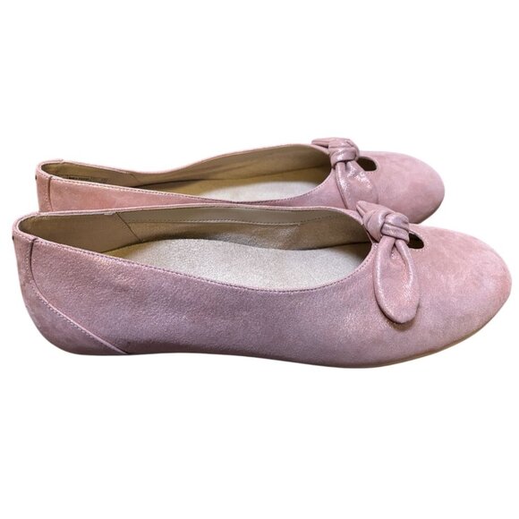 Vionic Pink Bow Knot Flats Size 11 - Picture 5 of 10